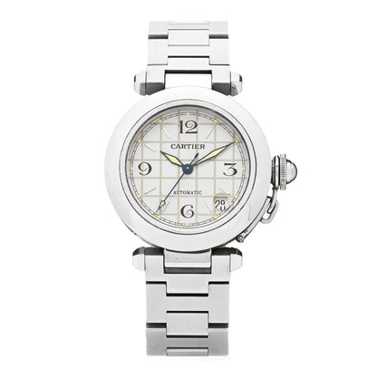 Cartier Stainless Steel 35mm Pasha C Automatic Watch 1 of 4
