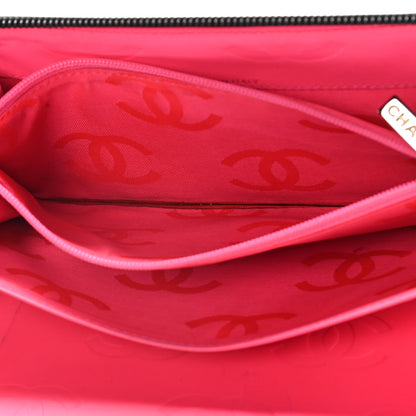 Chanel Calfskin Cambon Zip Around Organizer Wallet Black 6 of 21