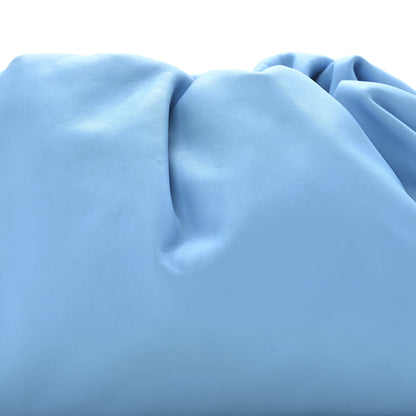 Bottega Veneta Smooth Butter Calf The Pouch Oversized Clutch Sky Blue 8 of 13