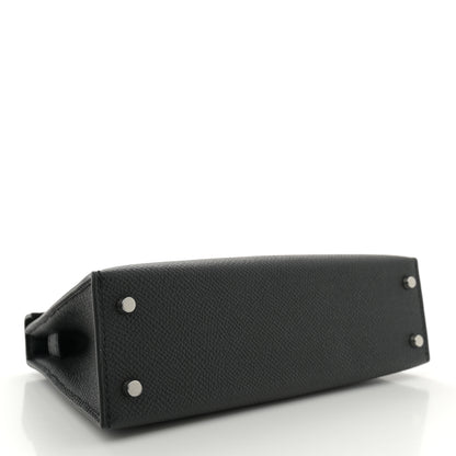 Hermes Epsom Mini Kelly Sellier 20 Black 4 of 11