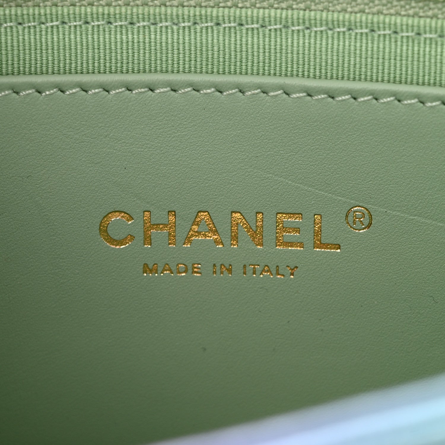 Chanel Gradient Metallic Lambskin Quilted Walking Mood Flap Bag Pink Purple Green 6 of 10