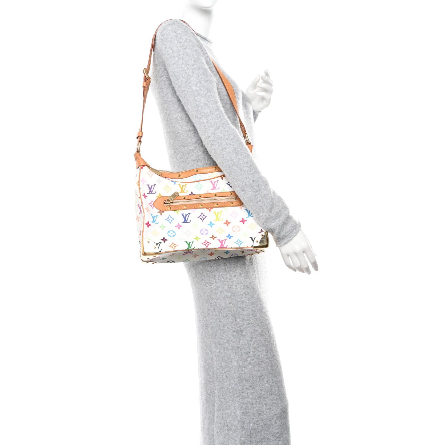 Monogram Multicolor Boulogne White