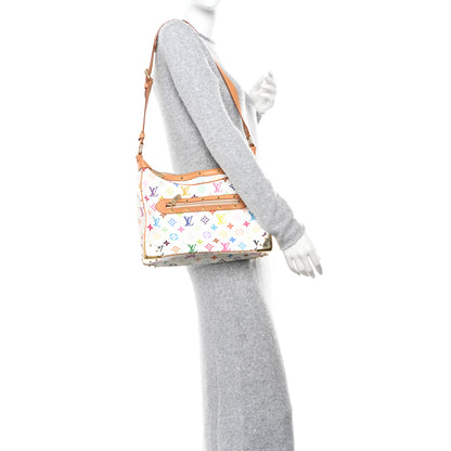 Louis Vuitton Monogram Multicolor Boulogne White 2 of 9