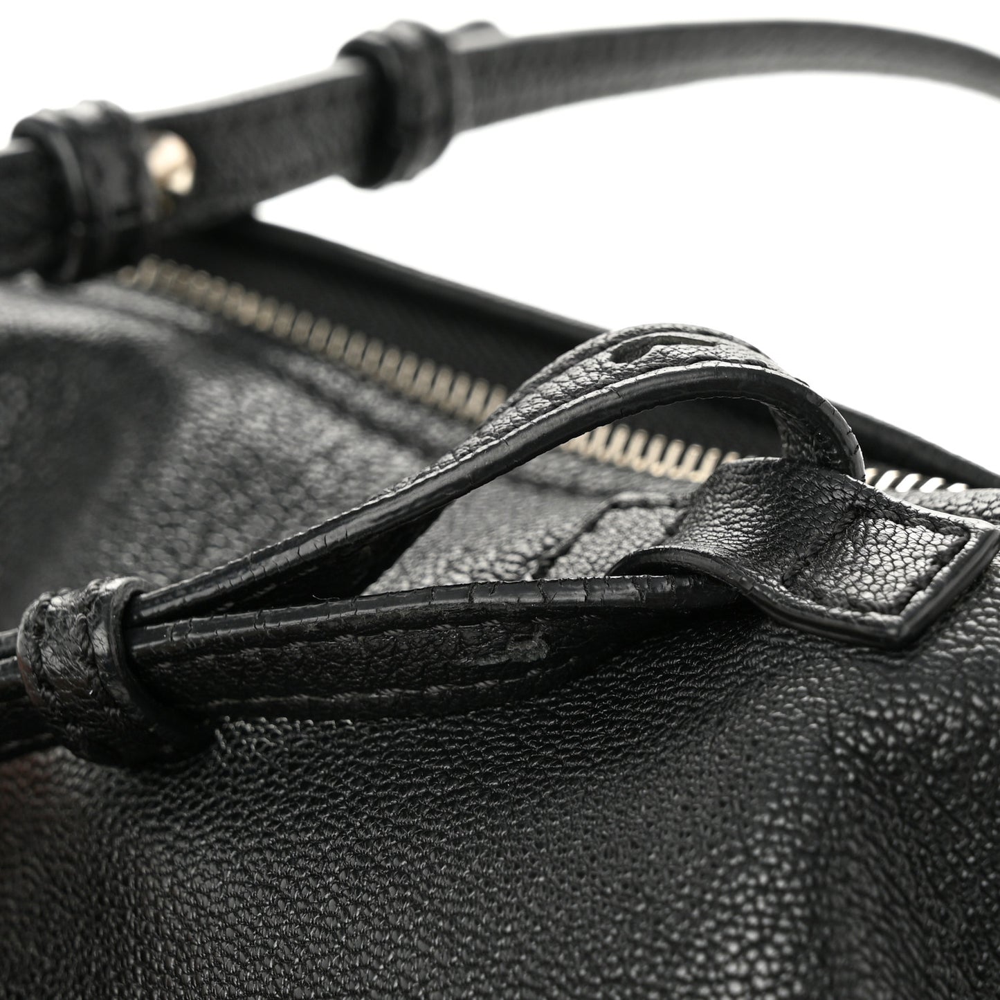 Sugar Goatskin Mini Pandora Black