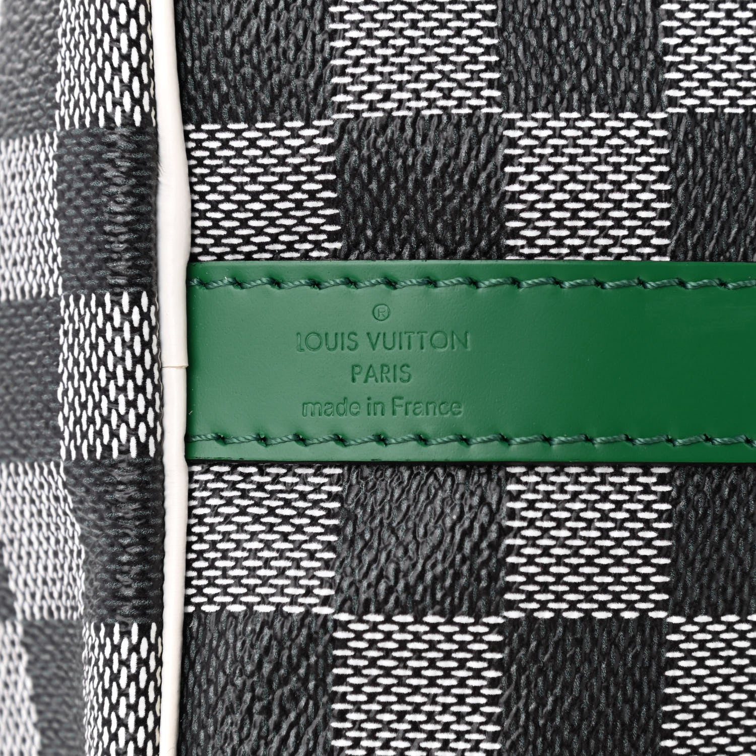 Louis Vuitton Damier Speedy Bandouliere 30 Black White 11 of 19