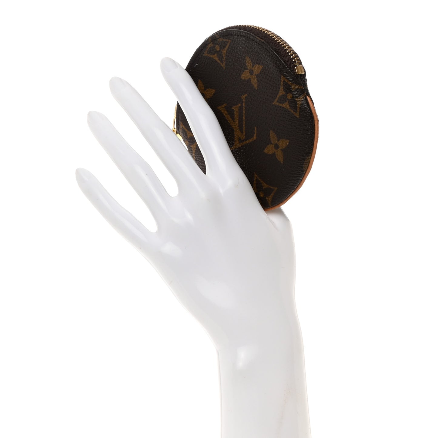 Monogram Round Coin Purse