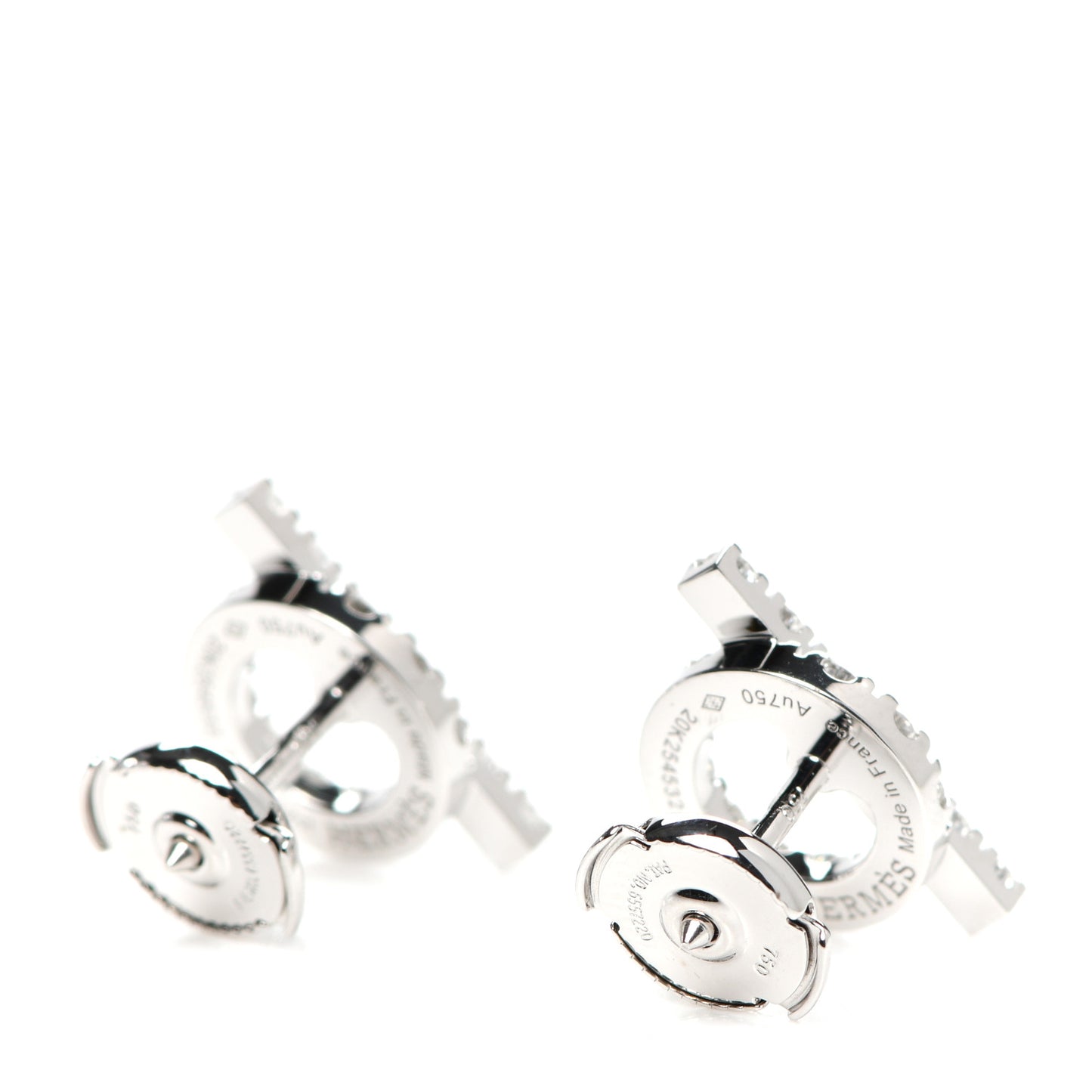 18K White Gold Diamond Finesse Earrings