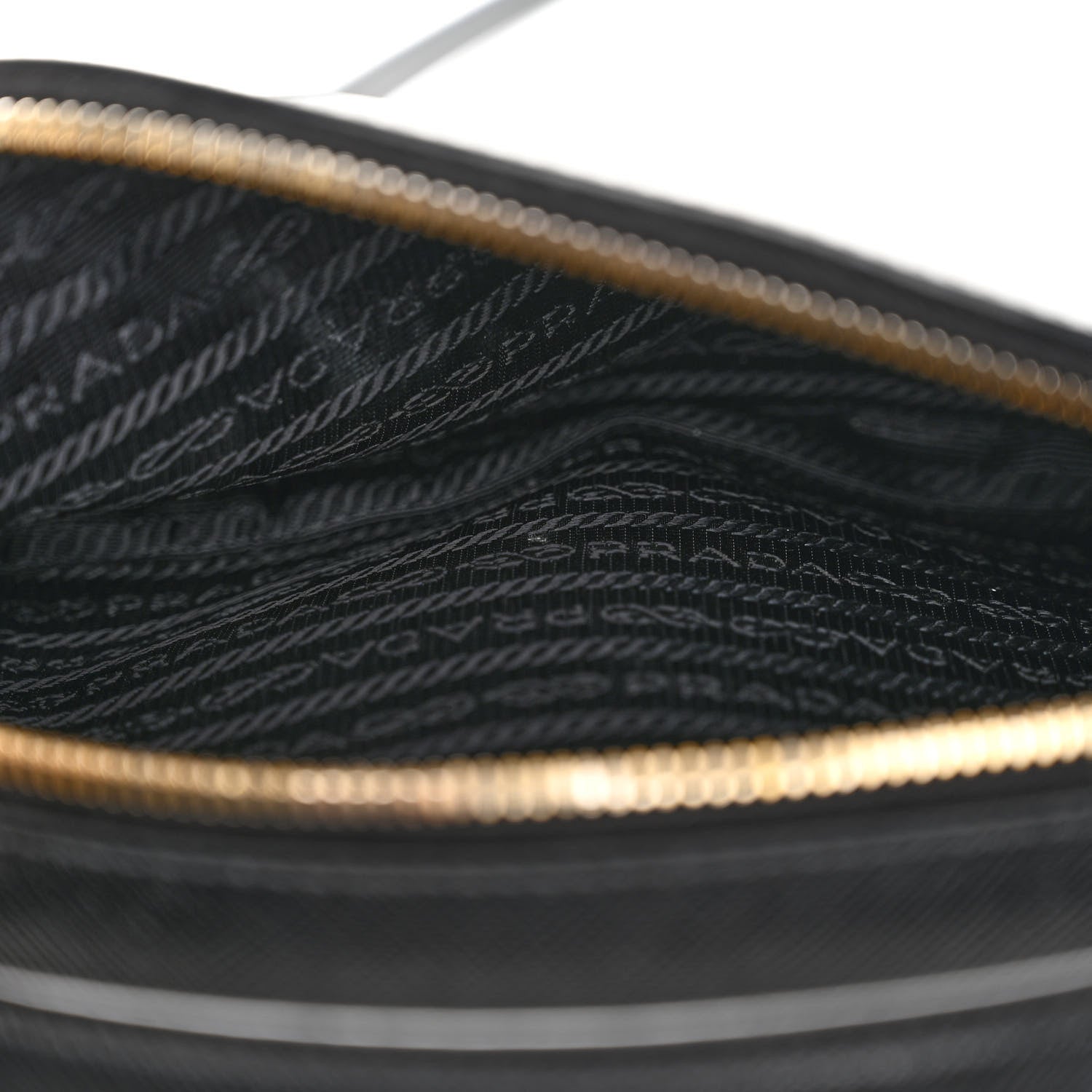 Prada Saffiano Lux Odette Crossbody Black 5 of 10