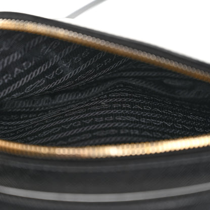 Prada Saffiano Lux Odette Crossbody Black 5 of 10