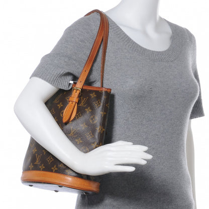 Louis Vuitton Monogram Petit Bucket 23 2 of 9
