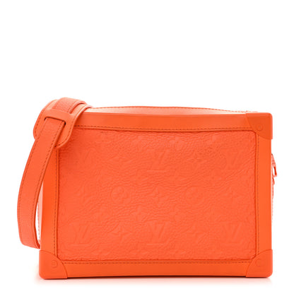 Louis Vuitton Taurillon Monogram Solar Ray Soft Trunk Orange 1 of 26