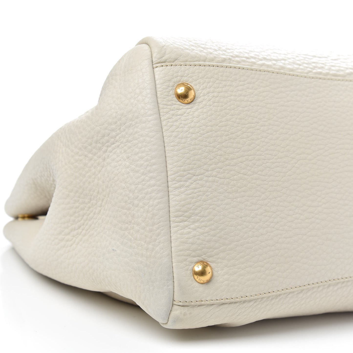 Vitello Daino Shopping Satchel Pomice