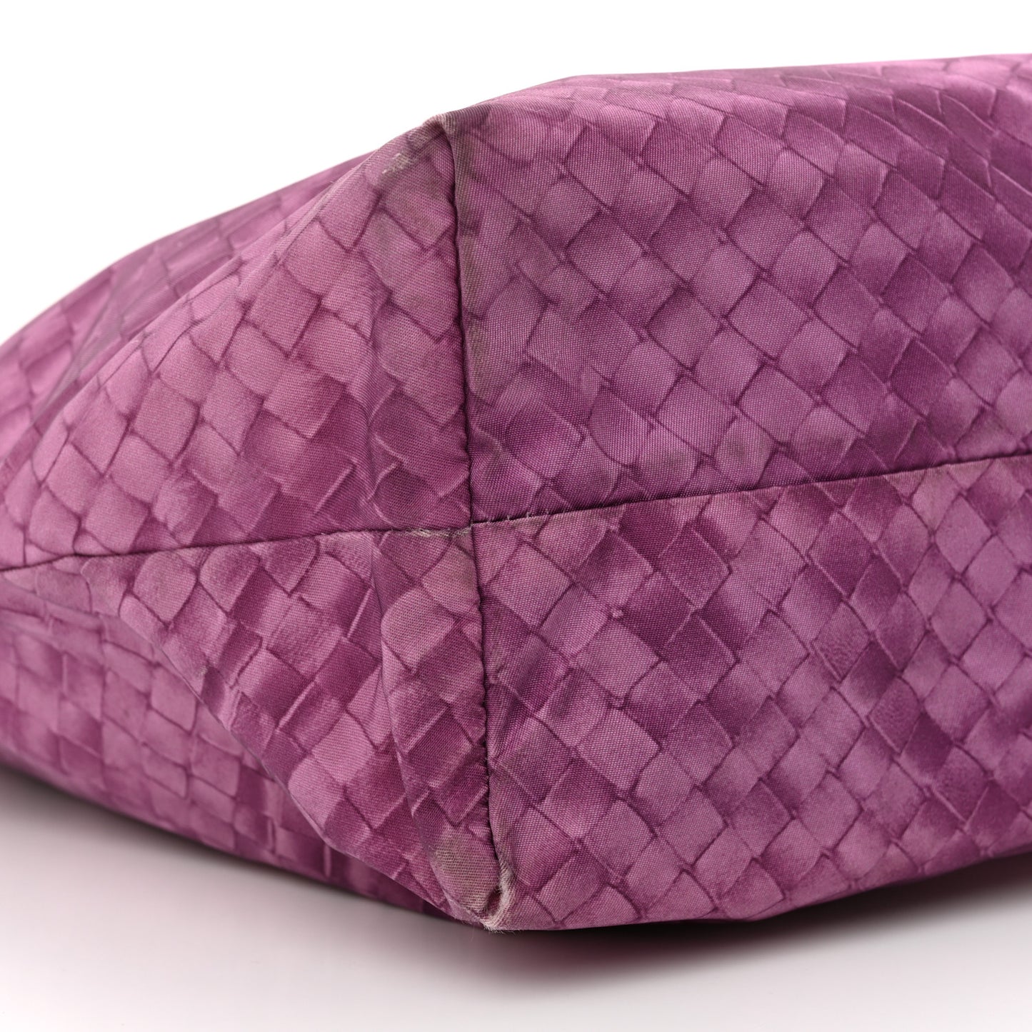 Nylon Large Intrecciolusion Tote Corallo