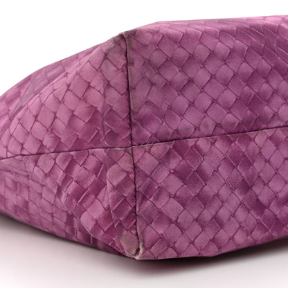 Bottega Veneta Nylon Large Intrecciolusion Tote Corallo 8 of 17