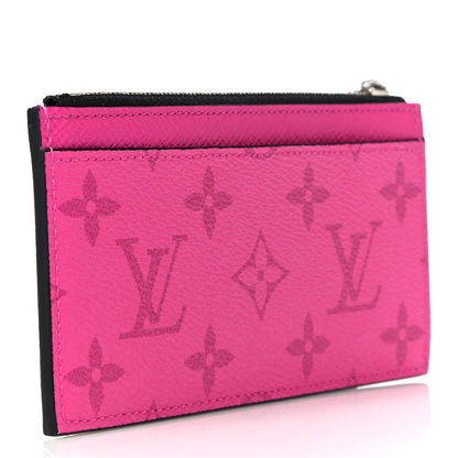 Louis Vuitton Taigarama Coin Card Holder Fuchsia 3 of 9