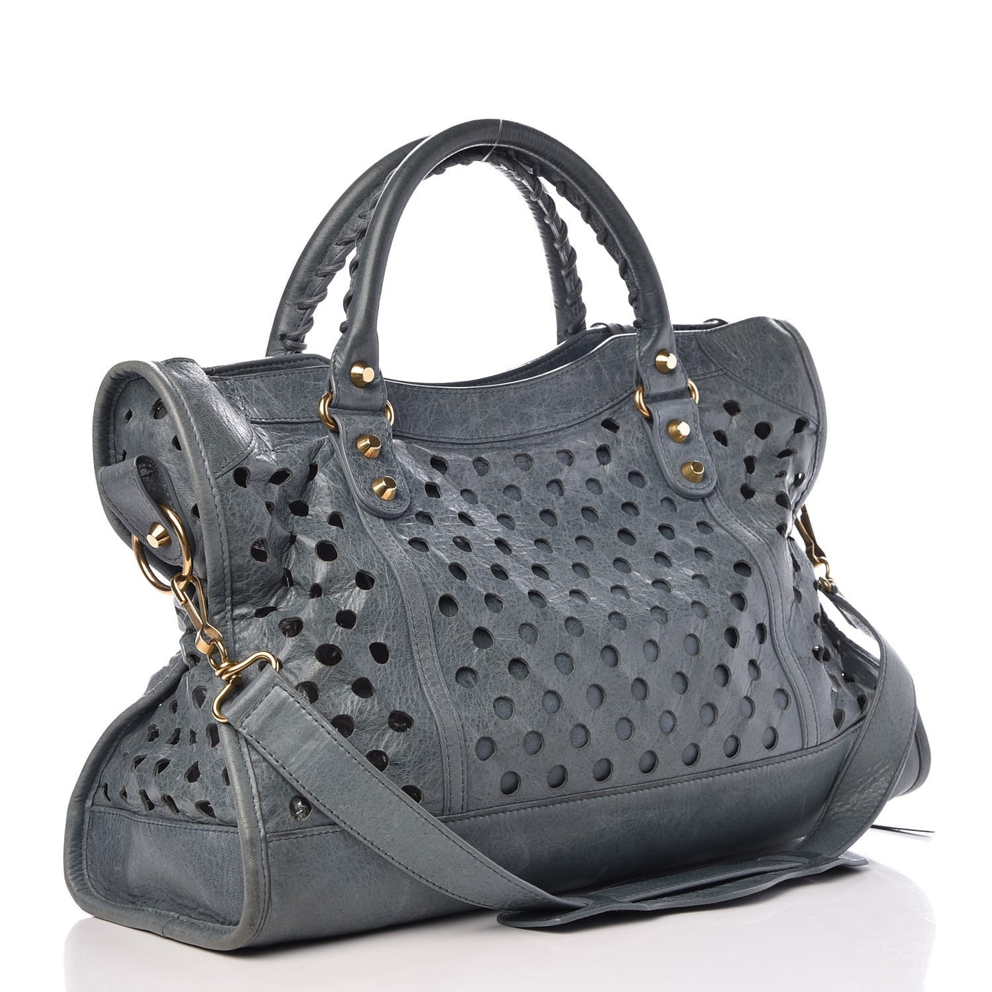 Agneau Classic Hardware Perforated Dot City Tempete