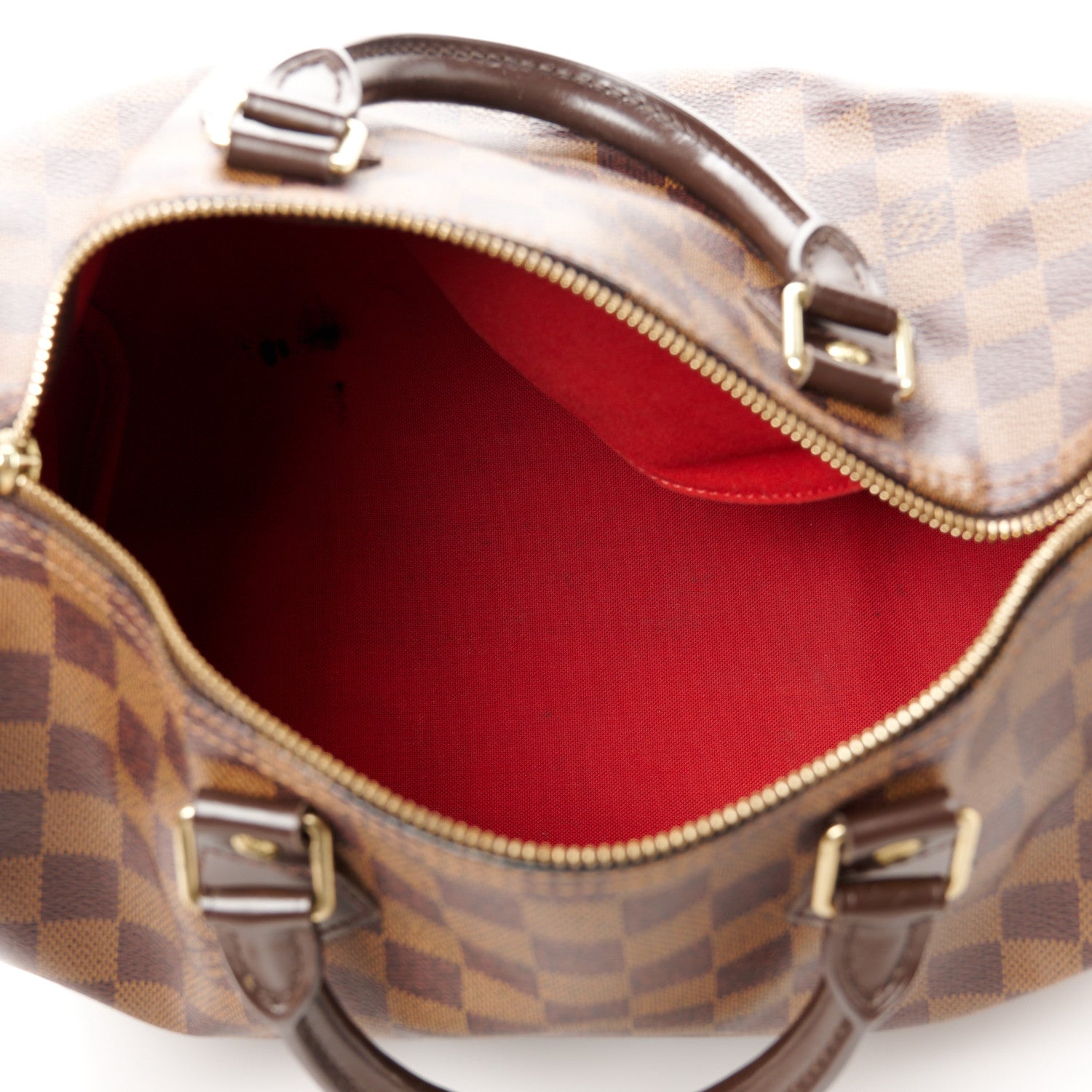 Louis Vuitton Damier Ebene Speedy 30 5 of 17