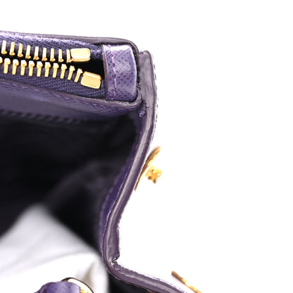 Prada Saffiano Lux Large Galleria Double Zip Tote Uva 13 of 16
