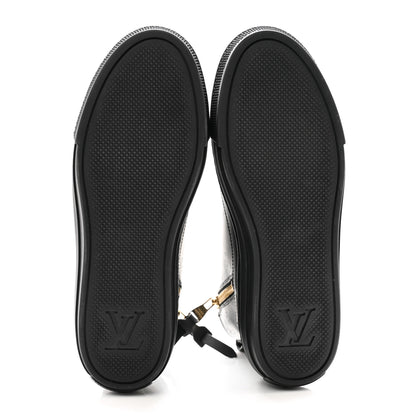 Louis Vuitton Calfskin Monogram Stellar Sneaker Boots 35.5 Black White 5 of 9