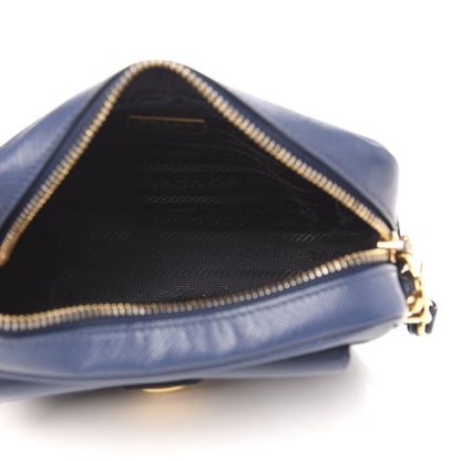 Prada Saffiano Camera Crossbody Bleuette 5 of 8