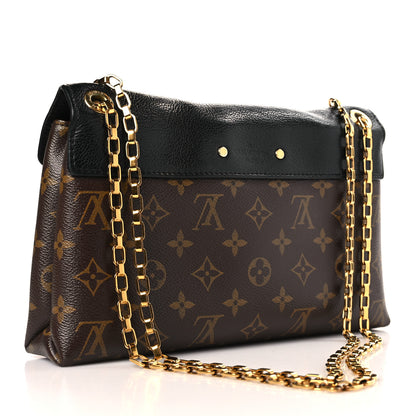 Louis Vuitton Monogram Pallas Chain Black 2 of 8