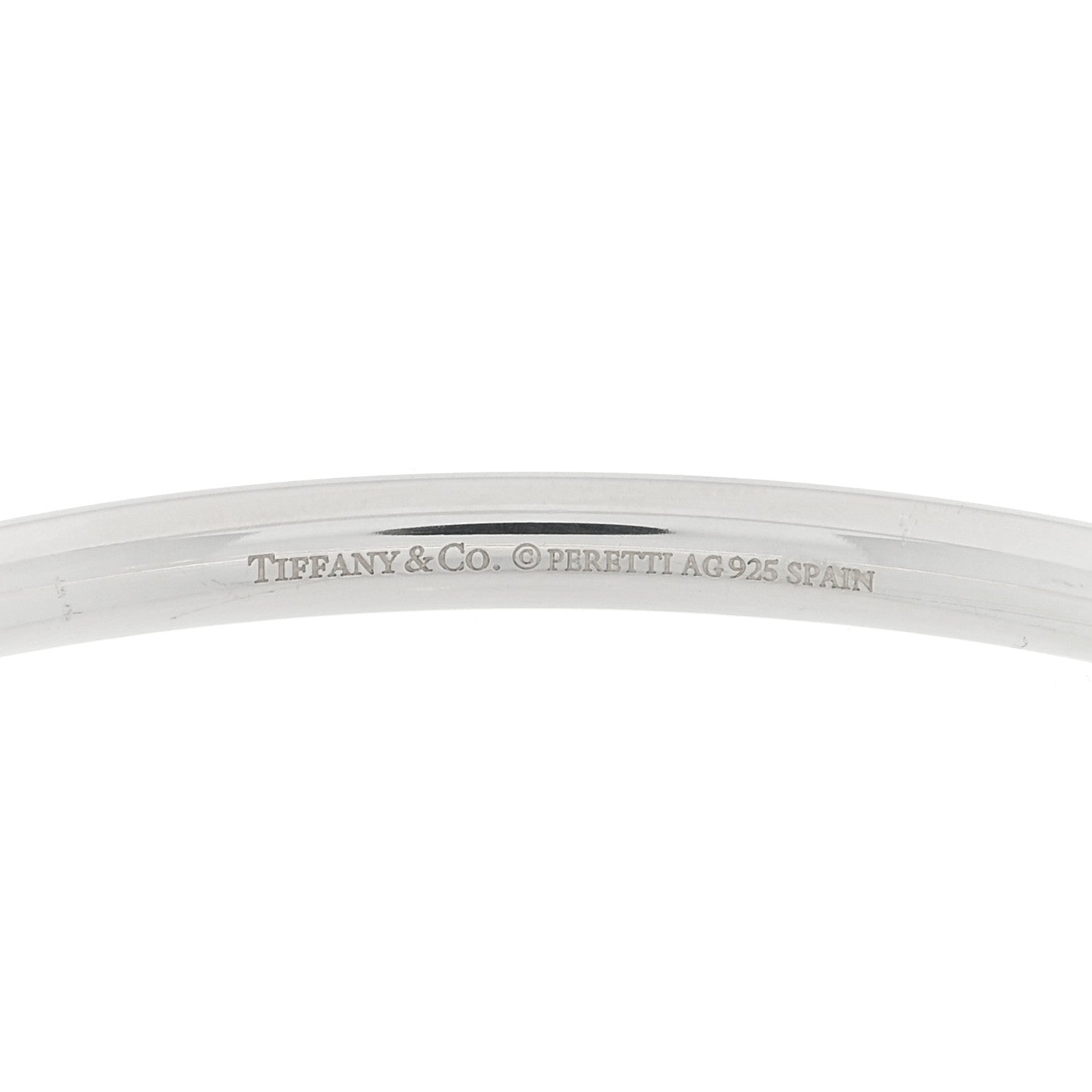 Tiffany Sterling Silver Elsa Peretti Snake Bangle Bracelet 3 of 3