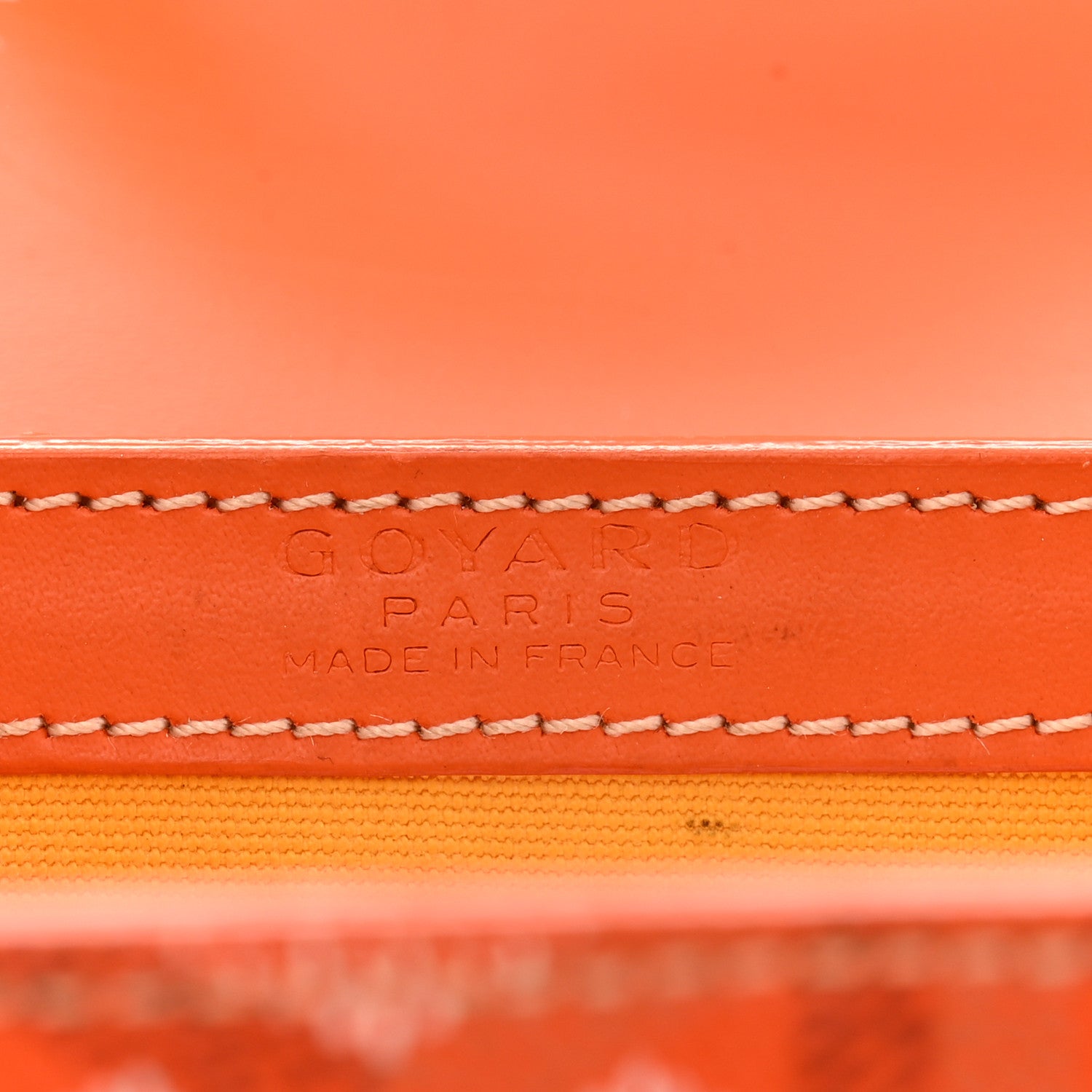 Goyard Goyardine Structure Mini Saigon Orange 6 of 15