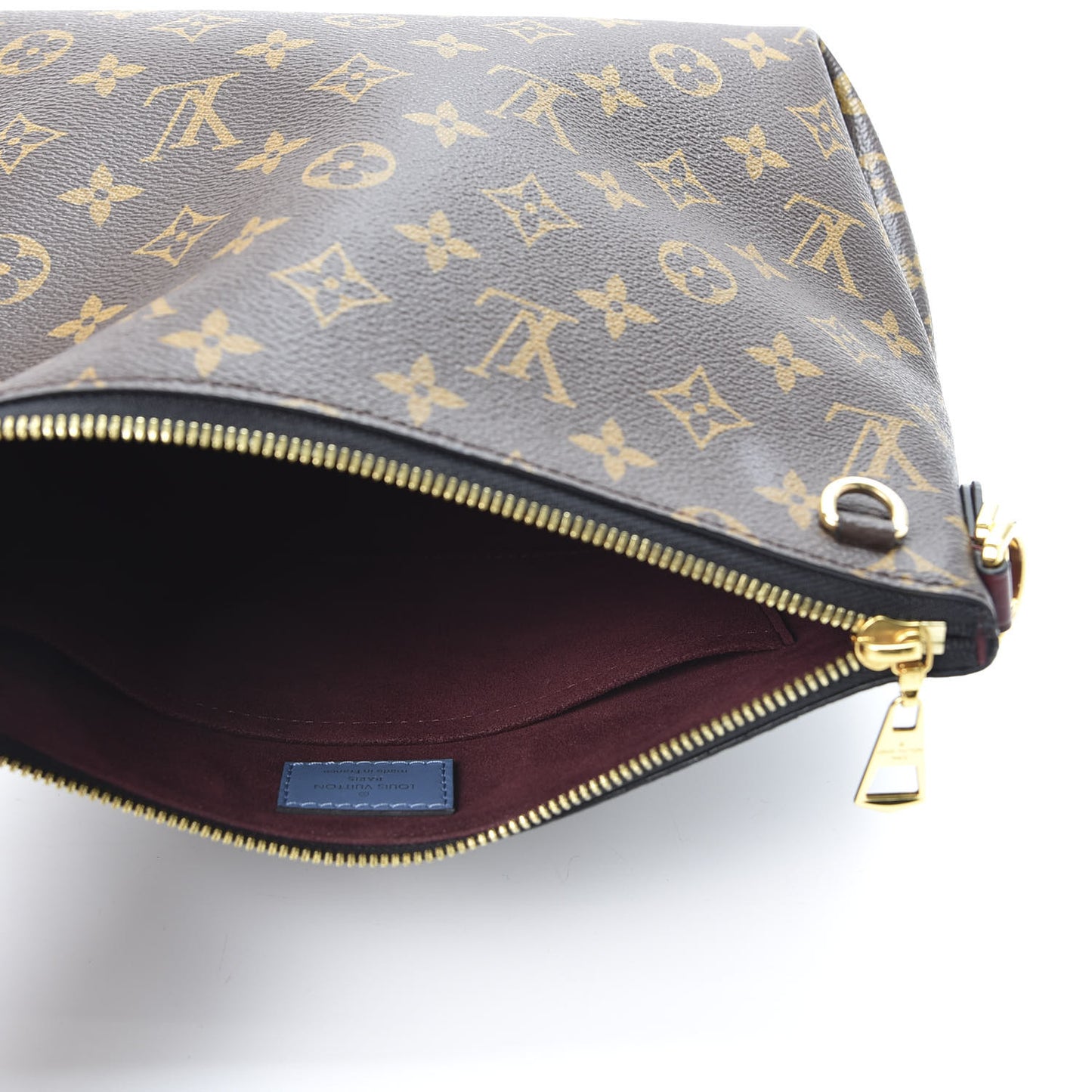 Monogram Beaubourg Hobo Mini Bordeaux Red Peach Safran Blue Jean Blue