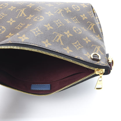 Louis Vuitton Monogram Beaubourg Hobo Mini Bordeaux Red Peach Safran Blue Jean Blue 4 of 9