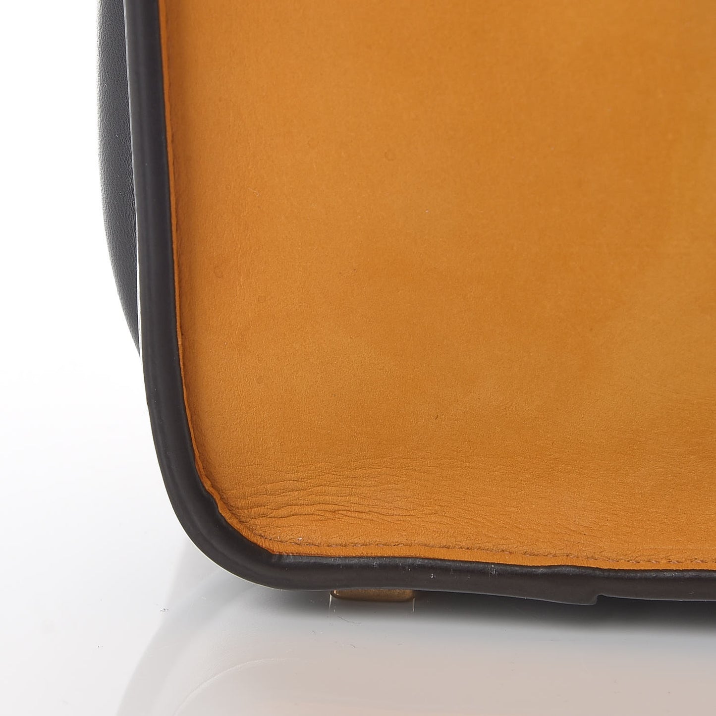 Baby Grained Calfskin Micro Tri-Color Luggage Chalk