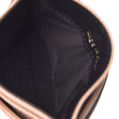 Chanel Caviar Quilted Filigree Card Holder Beige Black 5 of 9