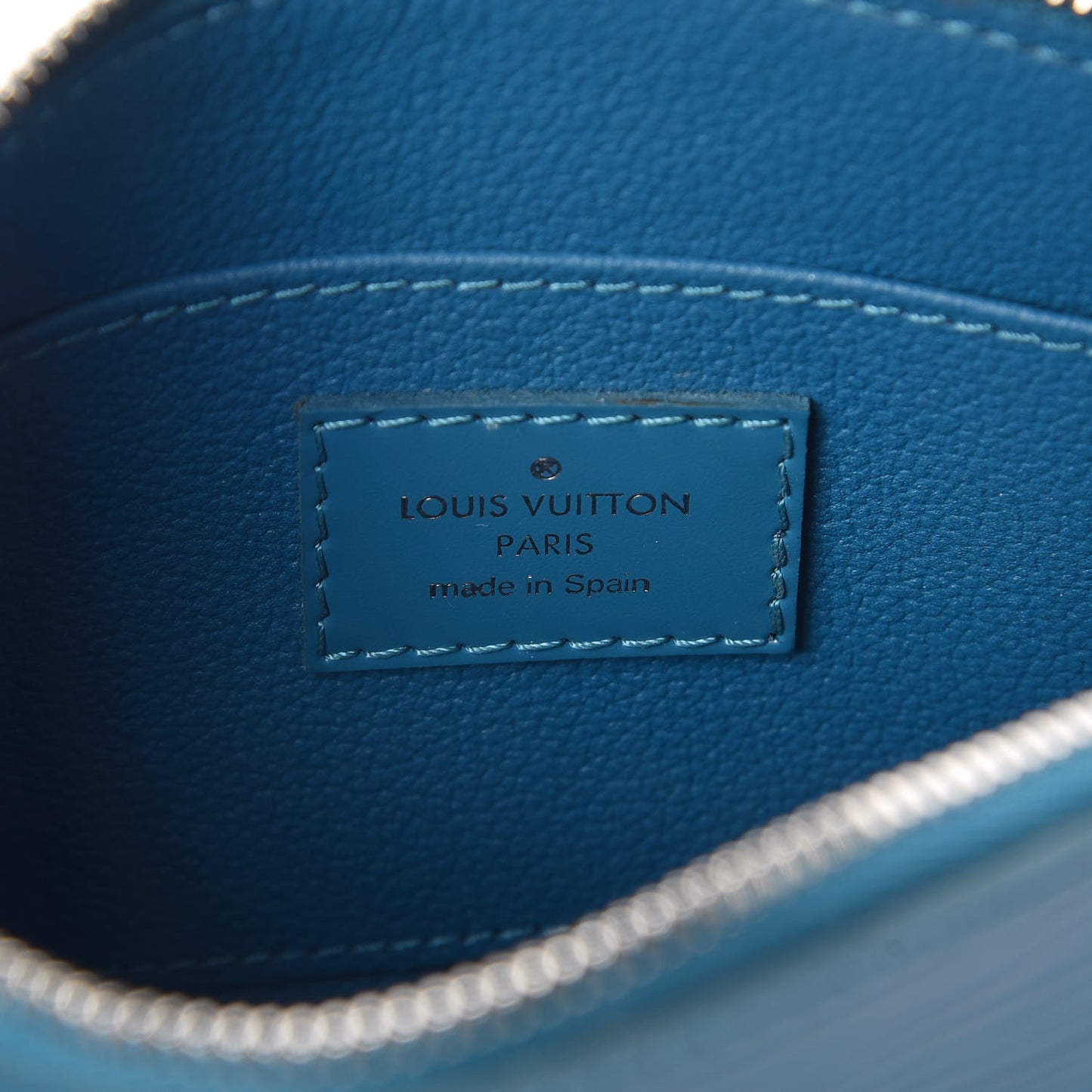 Epi Cosmetic Pouch Cyan