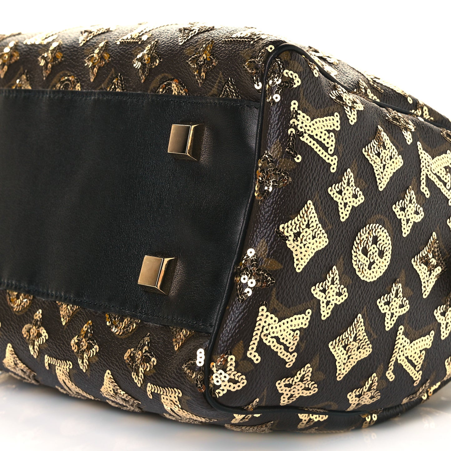 Monogram Sequins Eclipse Speedy 28 Gold