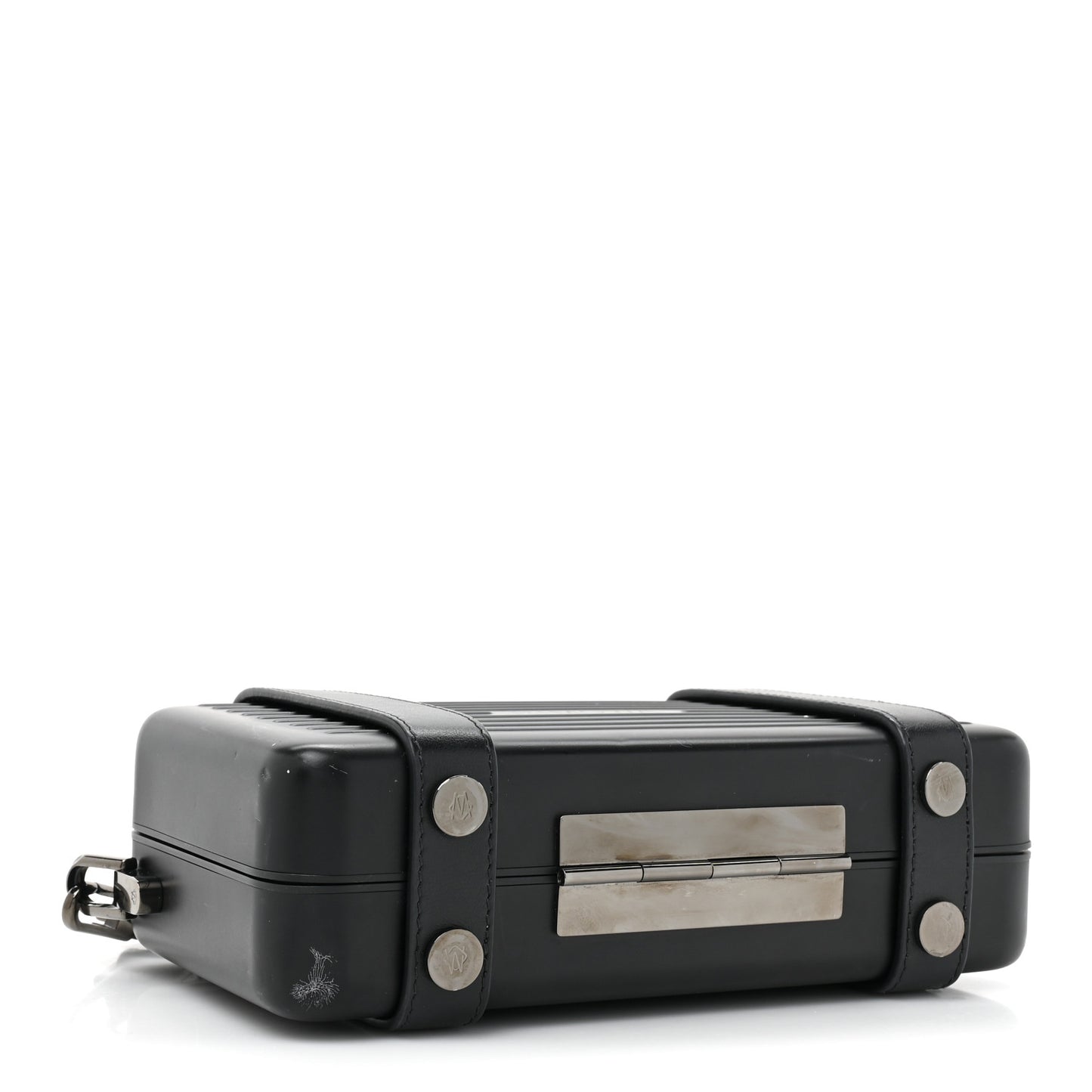 Matte Polycarbonate Personal Cross-Body Bag Black