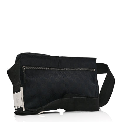 Gucci GG Monogram Double Pocket Belt Bag Black 3 of 10