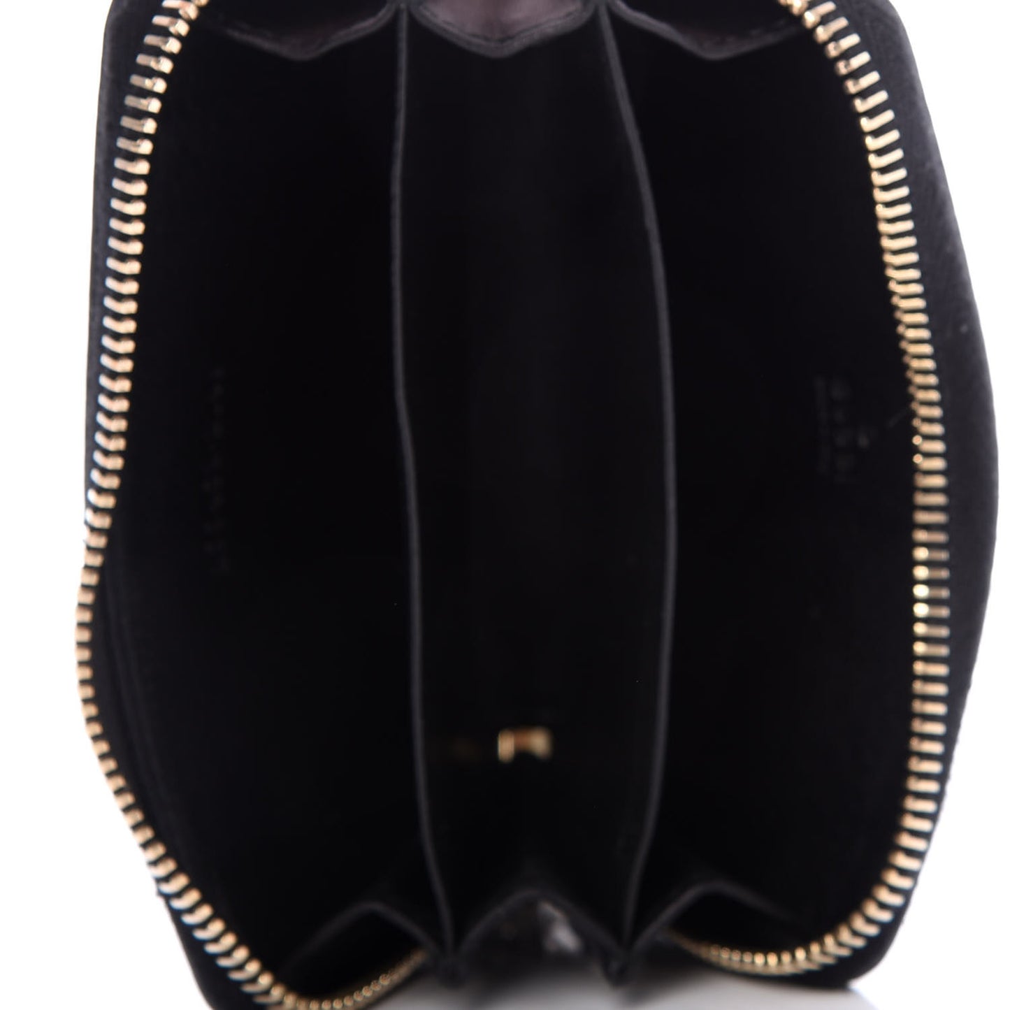 Guccissima Zip Around Card Case Black