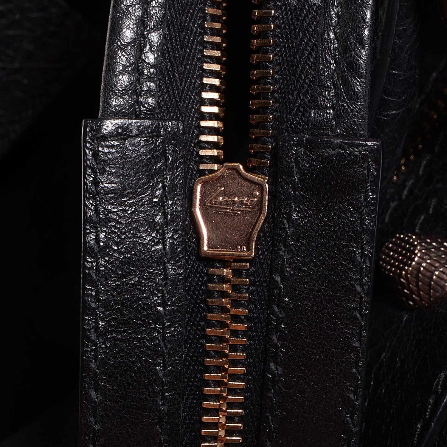 Balenciaga Agneau Giant 12 Rose Gold Hardware City Black 6 of 14