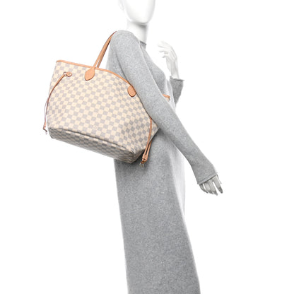 Louis Vuitton Damier Azur Neo Neverfull MM 2 of 11