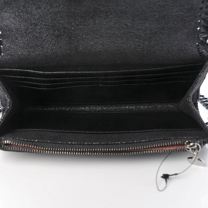 Stella McCartney Shaggy Deer Falabella Crossbody Clutch Black 5 of 7