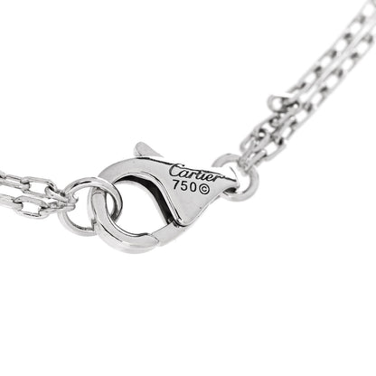 Cartier 18K White Gold Diamond LOVE Bracelet 3 of 4