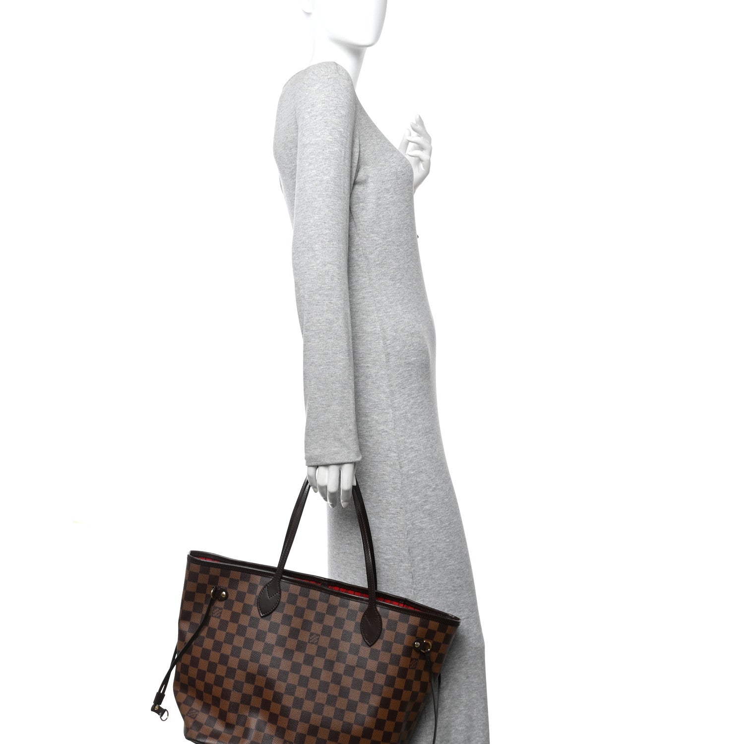 Louis Vuitton Damier Ebene Neo Neverfull MM 2 of 11