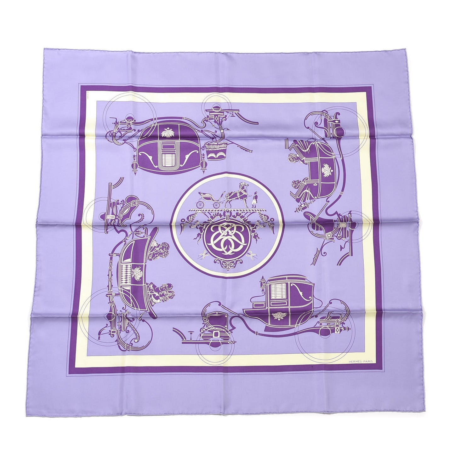Silk Ex Libris Scarf 90