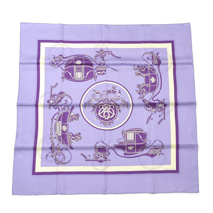 Hermes Silk Ex Libris Scarf 90 1 of 5