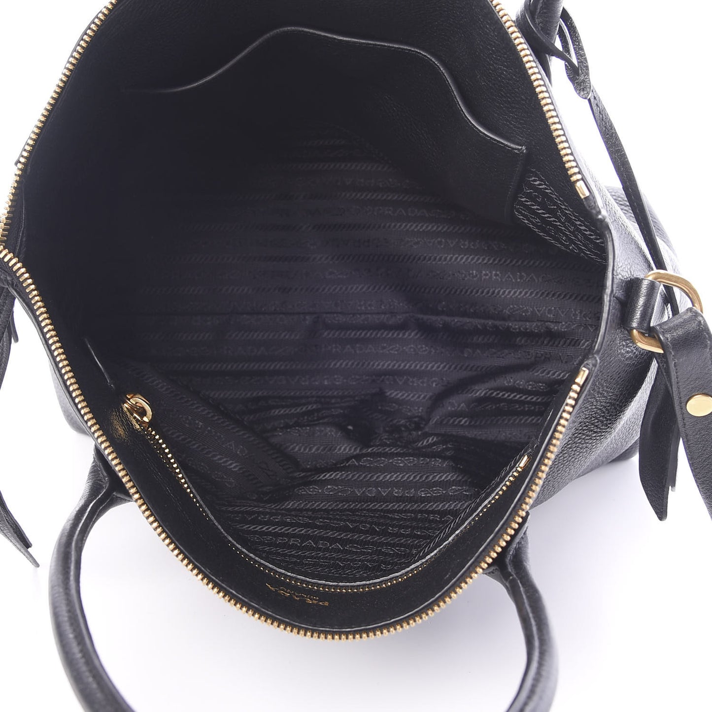 Vitello Daino Tote Black
