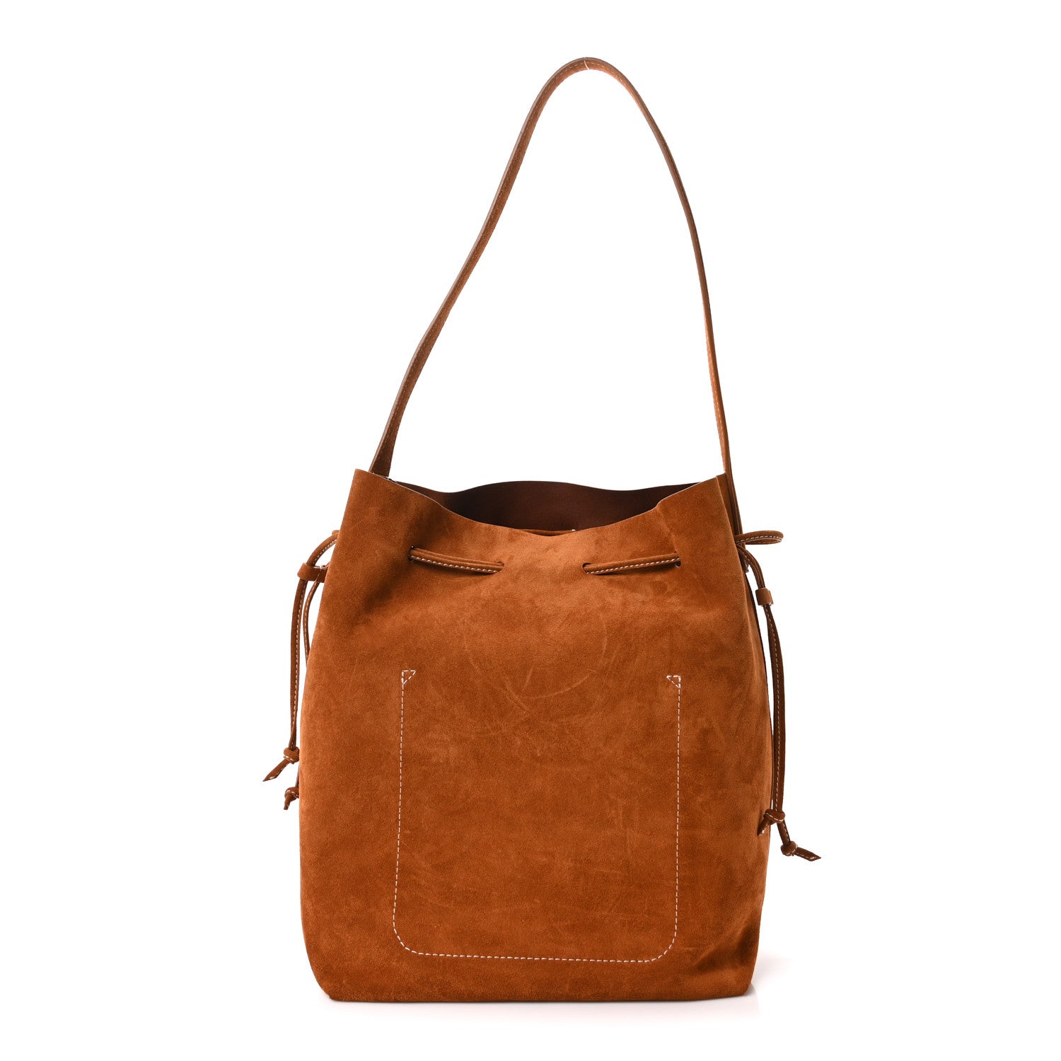 Mansur Gavriel Suede Everyday Cabas Saddle 1 of 9