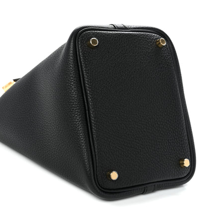 Hermes Taurillon Clemence Picotin Lock 18 PM Black 9 of 11