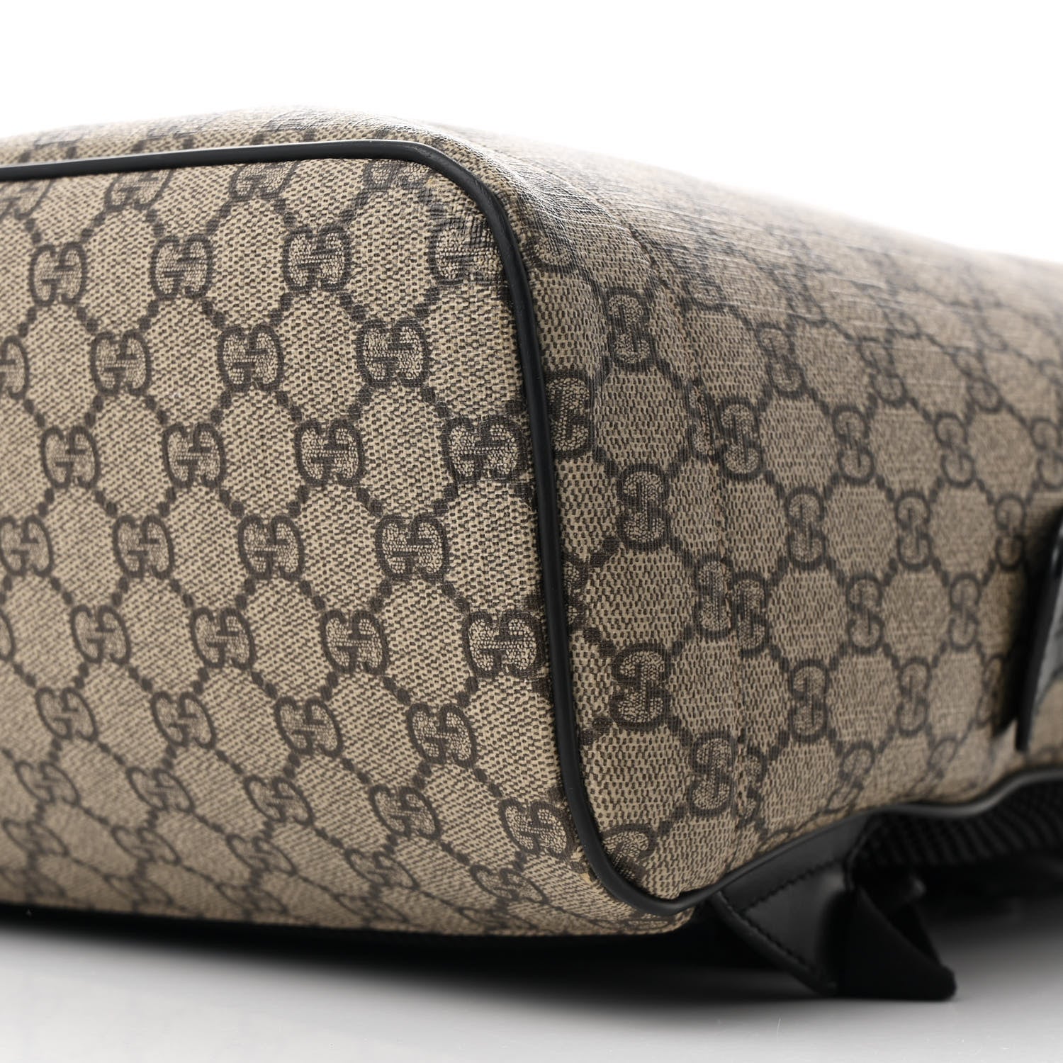 Gucci GG Supreme Monogram Web Dome Backpack Black 10 of 10