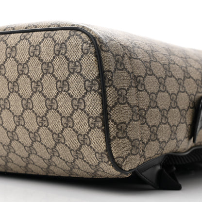 Gucci GG Supreme Monogram Web Dome Backpack Black 10 of 10