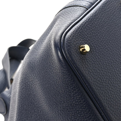 Hermes Taurillon Clemence Picotin Lock 22 MM Bleu Nuit 11 of 12