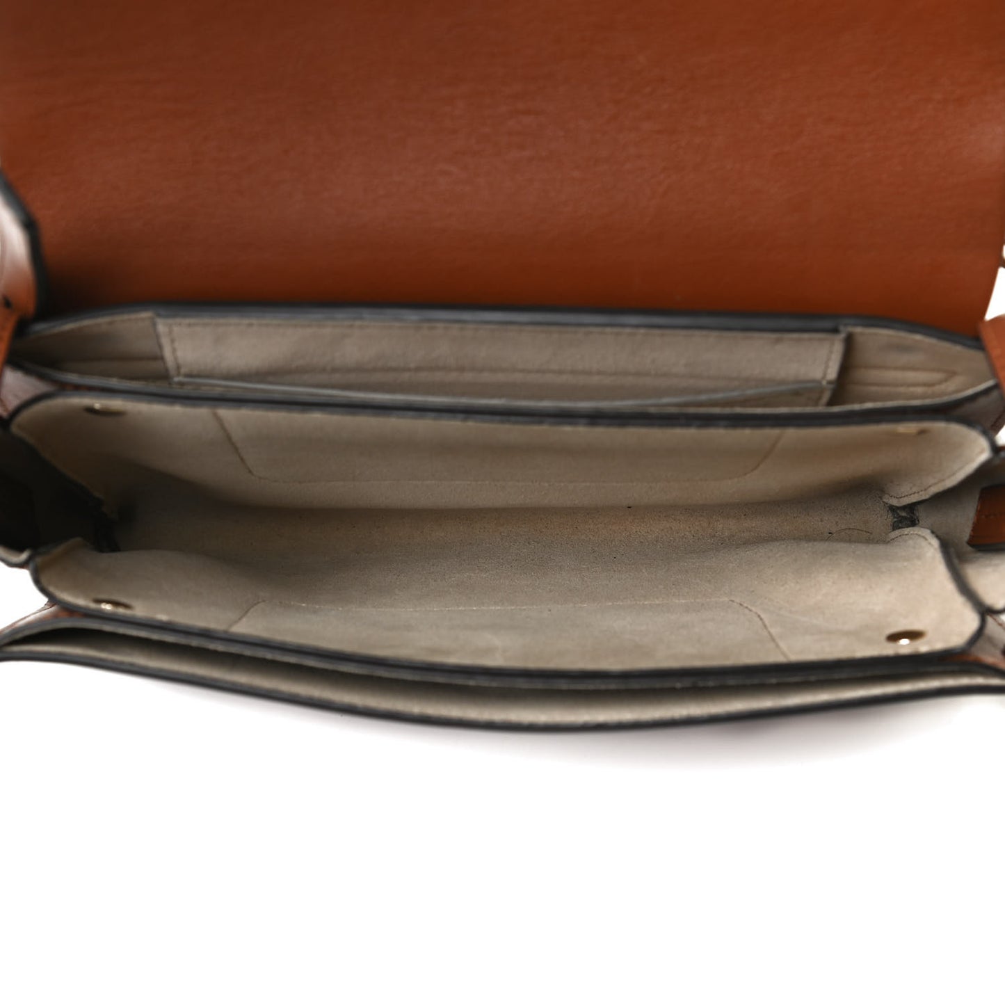 Suede Calfskin Small Faye Shoulder Bag Tobacco